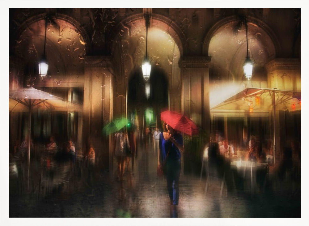 There is something in the rain... - Poster / Art Print