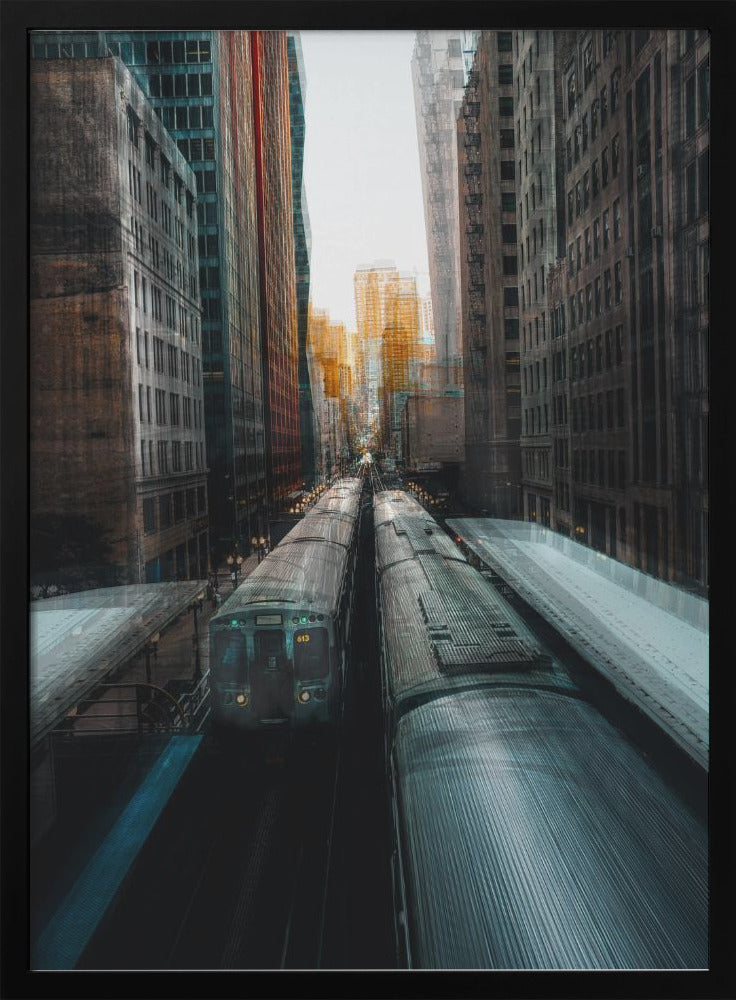 Chicago's Station - Poster / Art Print
