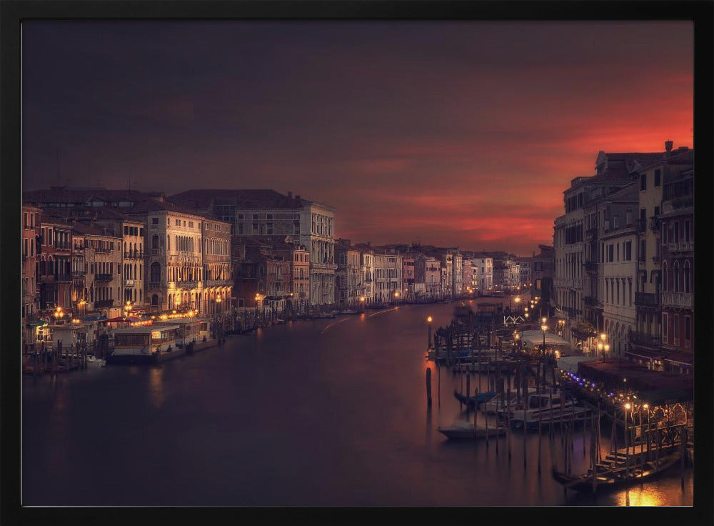 Gran canal - Poster / Art Print