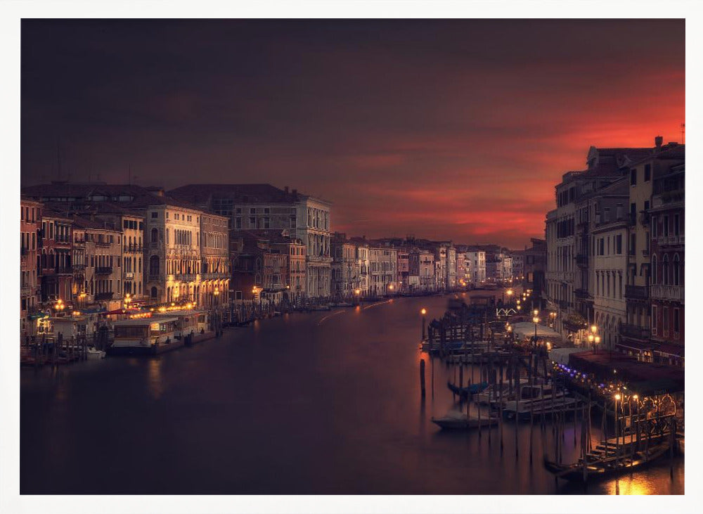 Gran canal - Poster / Art Print