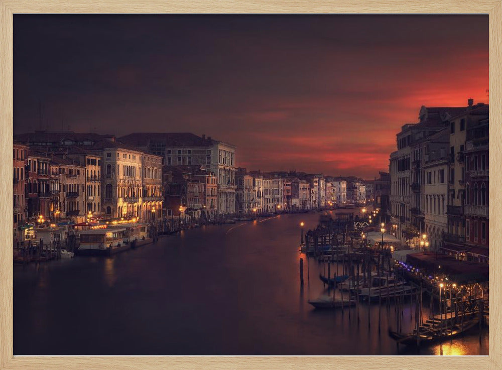 Gran canal - Poster / Art Print