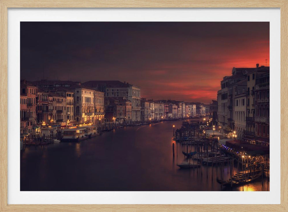 Gran canal - Poster / Art Print