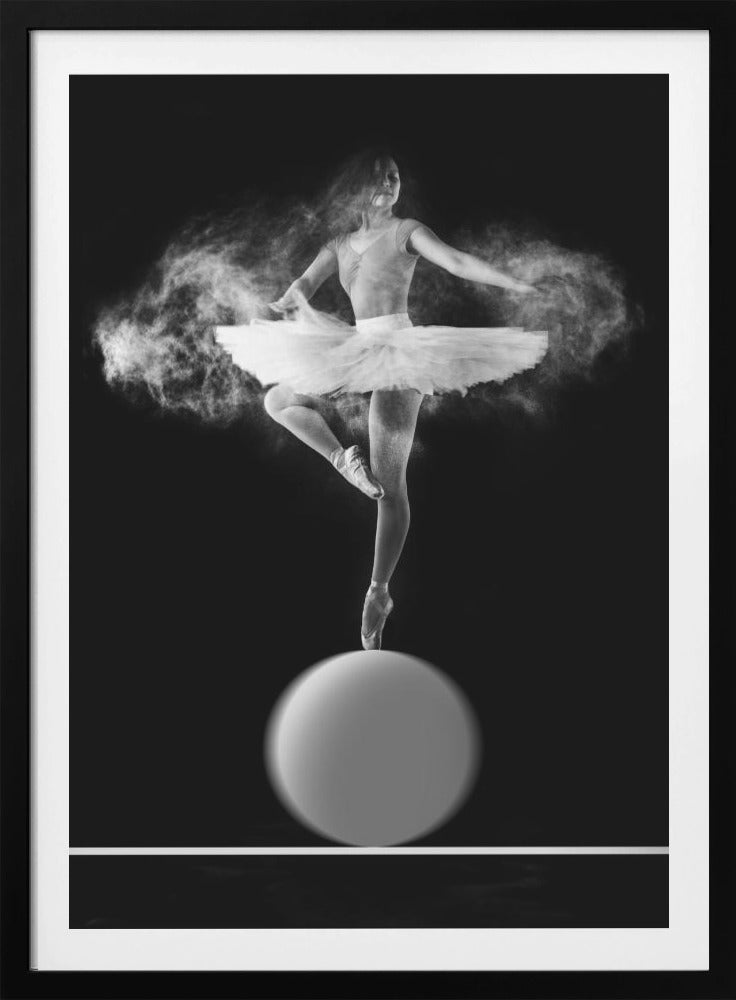 Spin with Ball - Poster / Art Print