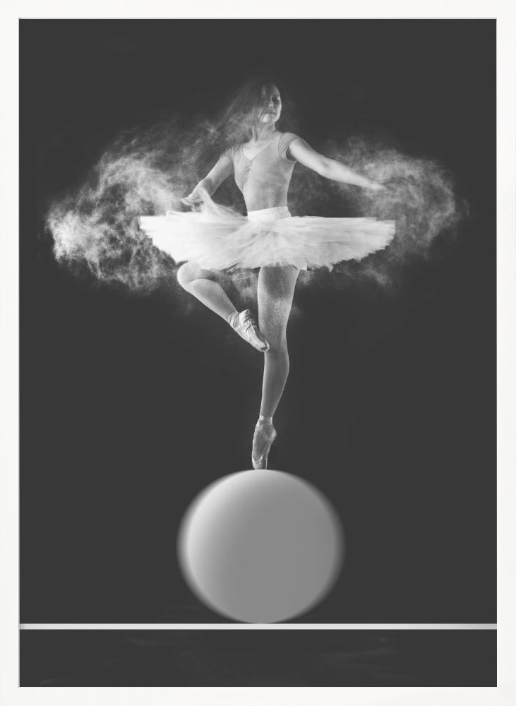 Spin with Ball - Poster / Art Print