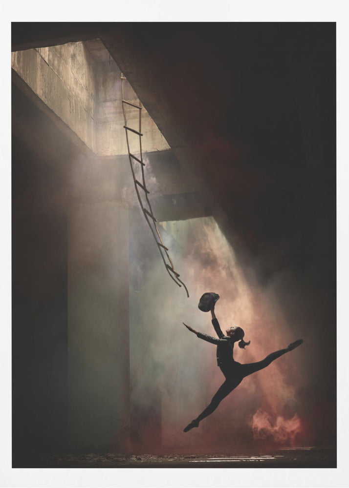 Smoke Dance - Poster / Art Print