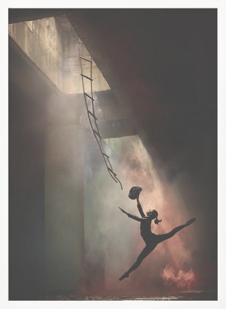 Smoke Dance - Poster / Art Print