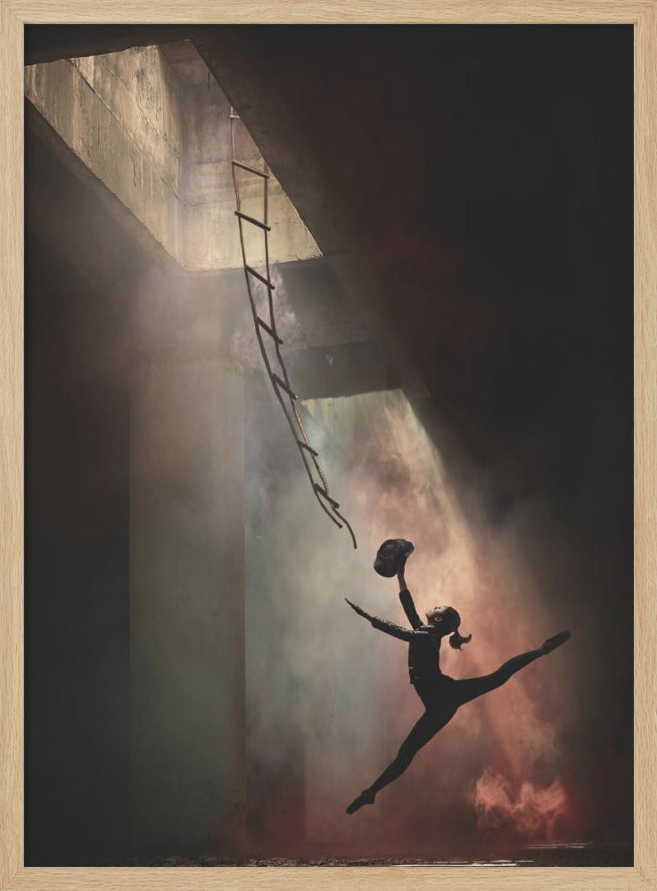 Smoke Dance - Poster / Art Print