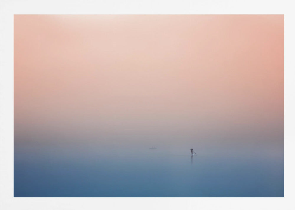 stand up paddling - Poster / Art Print