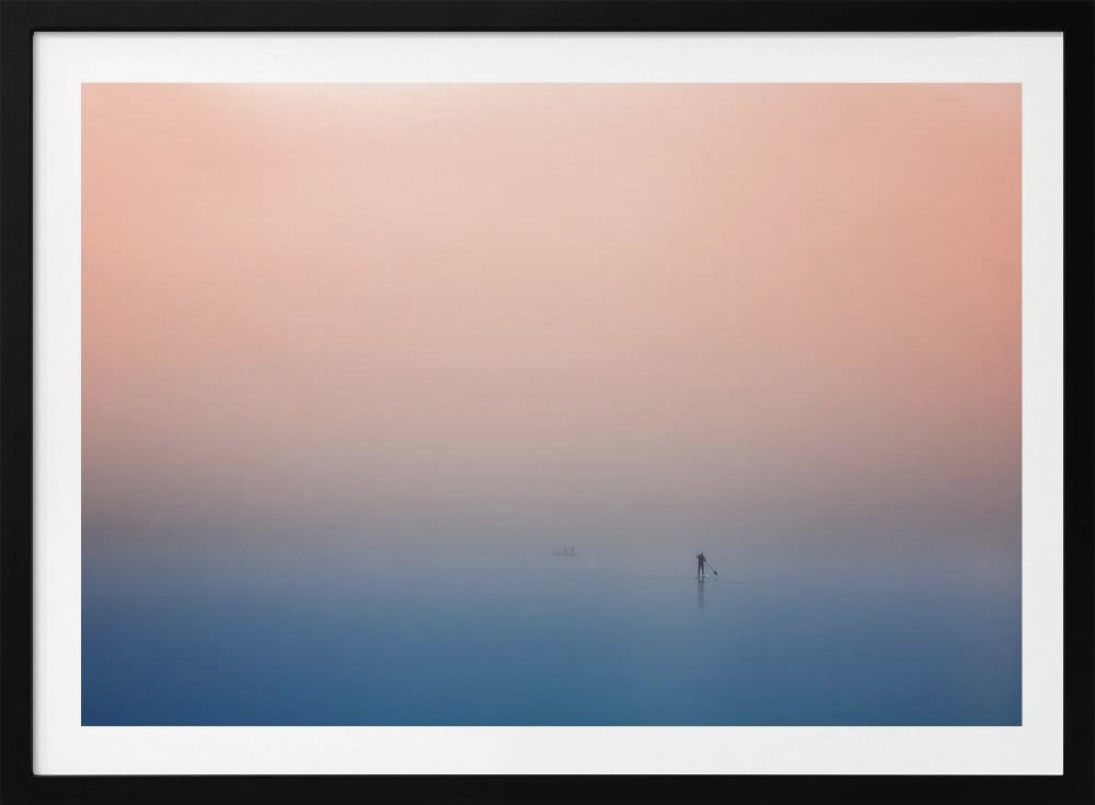 stand up paddling - Poster / Art Print