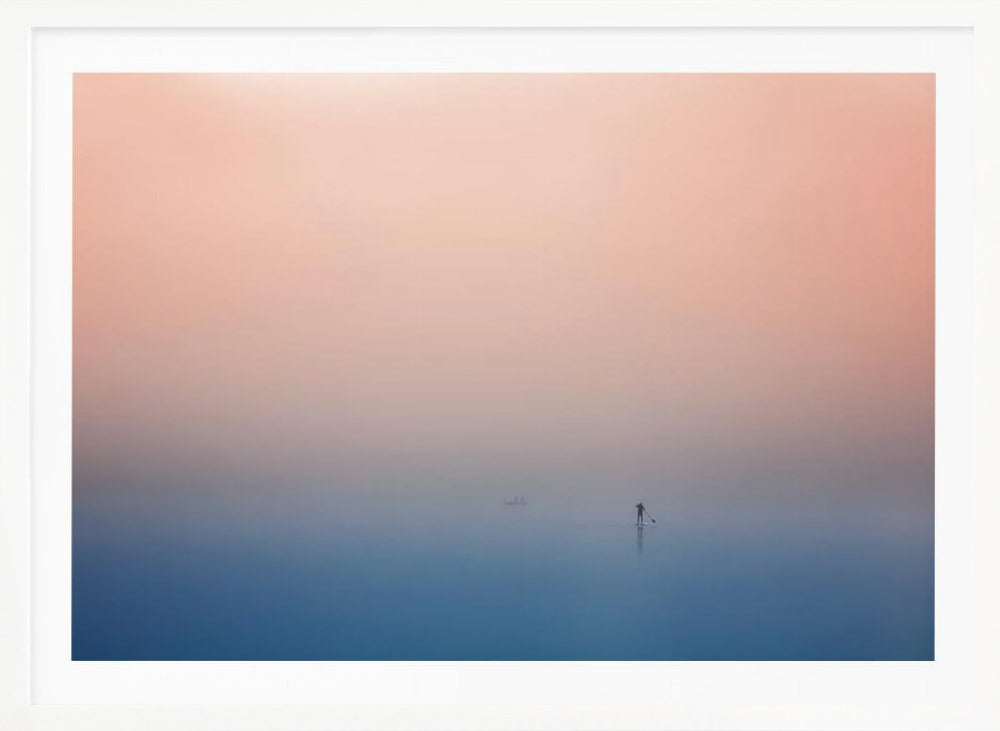 stand up paddling - Poster / Art Print
