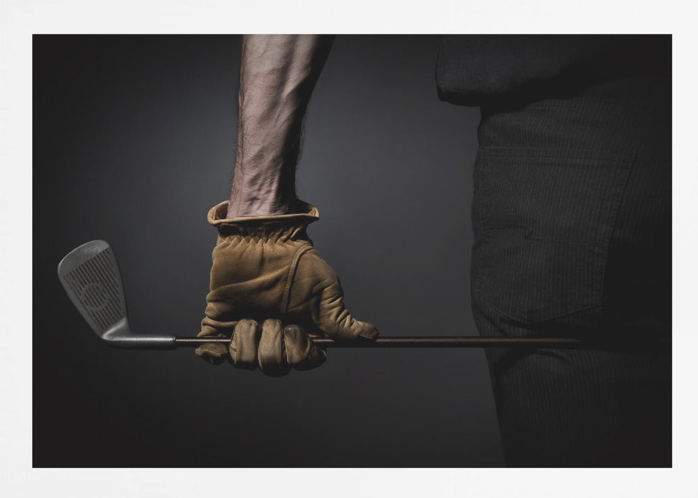 Yellow glove - Poster / Art Print