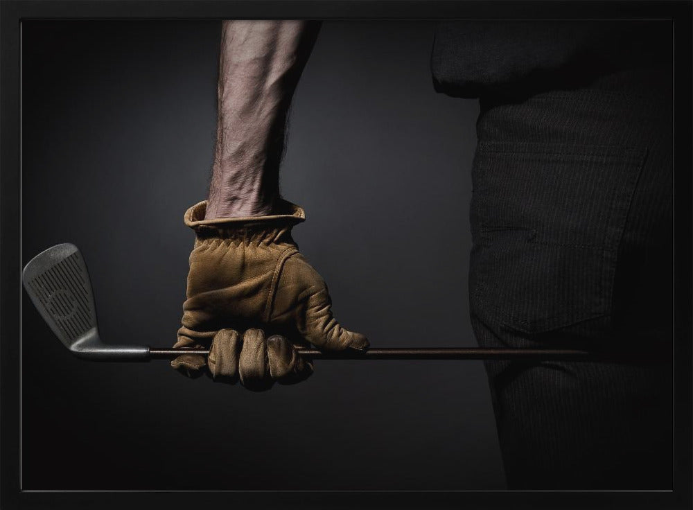 Yellow glove - Poster / Art Print