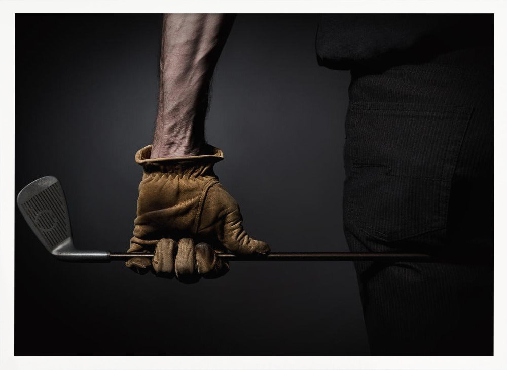 Yellow glove - Poster / Art Print