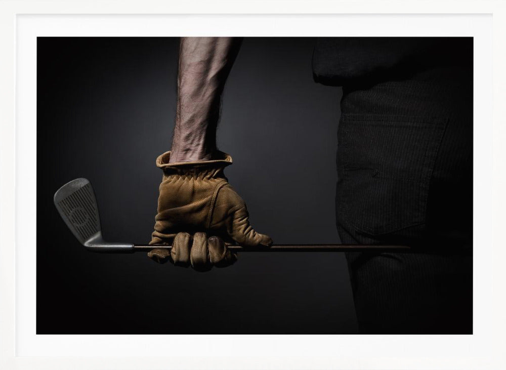 Yellow glove - Poster / Art Print