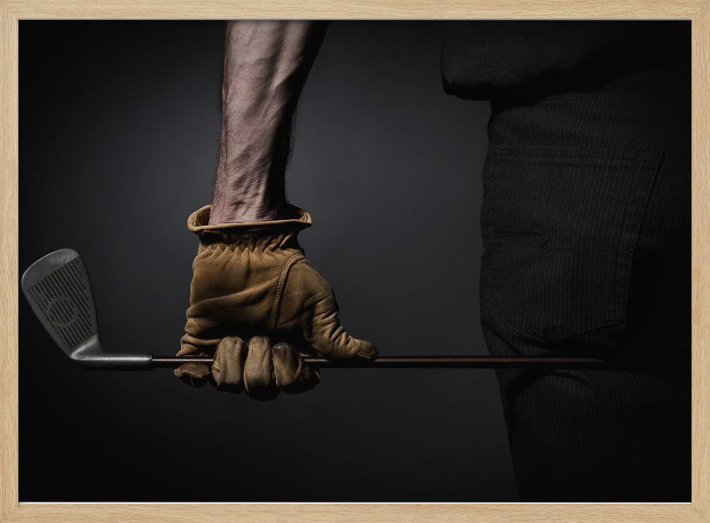 Yellow glove - Poster / Art Print