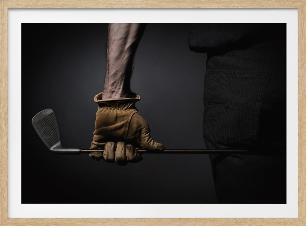 Yellow glove - Poster / Art Print
