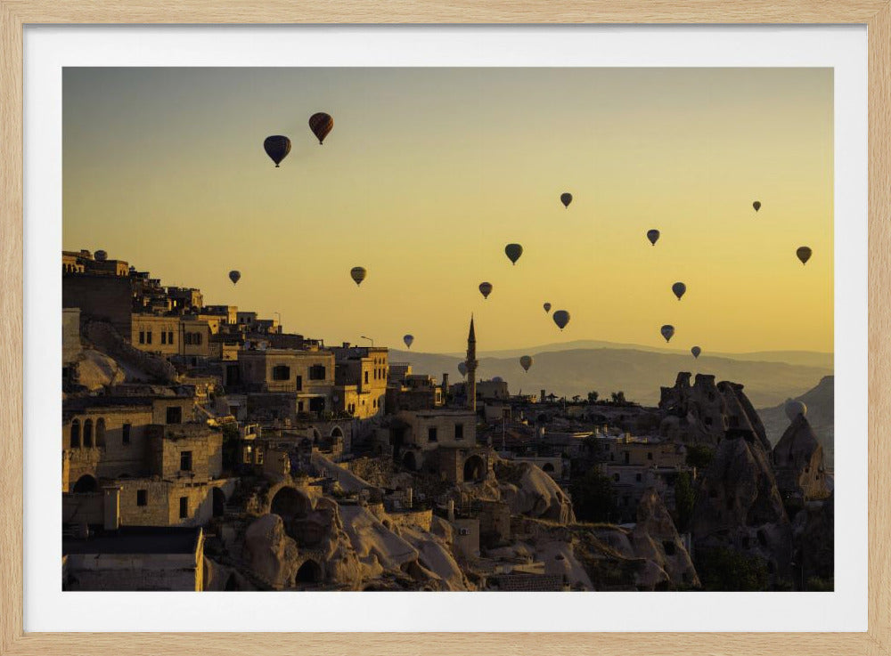 Sunrise over Cappadocia - Poster / Art Print