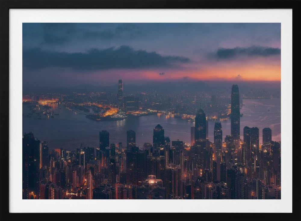 Sunrise Hong Kong - Poster / Art Print