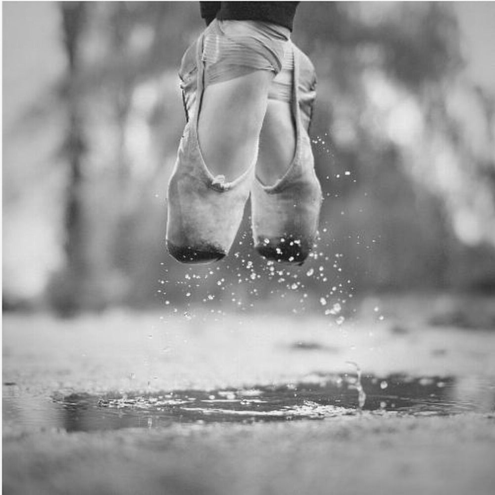 The day we went jumping in puddles - Poster / Art Print