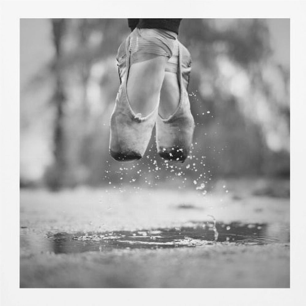 The day we went jumping in puddles - Poster / Art Print