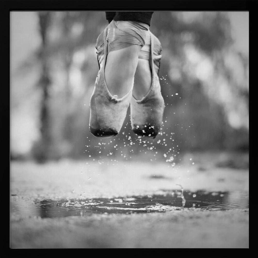 The day we went jumping in puddles - Poster / Art Print