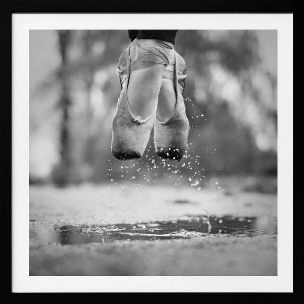 The day we went jumping in puddles - Poster / Art Print