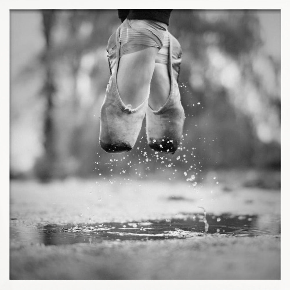The day we went jumping in puddles - Poster / Art Print