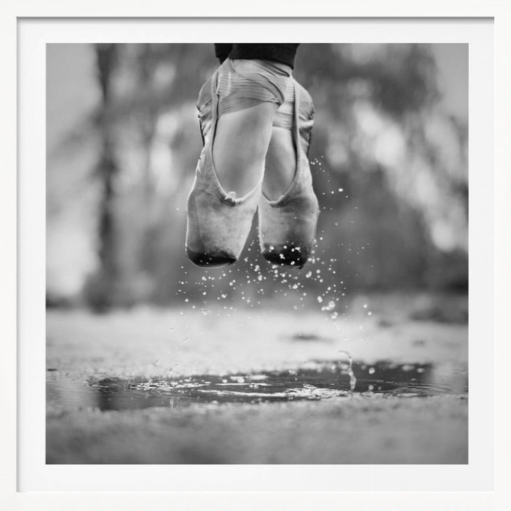 The day we went jumping in puddles - Poster / Art Print