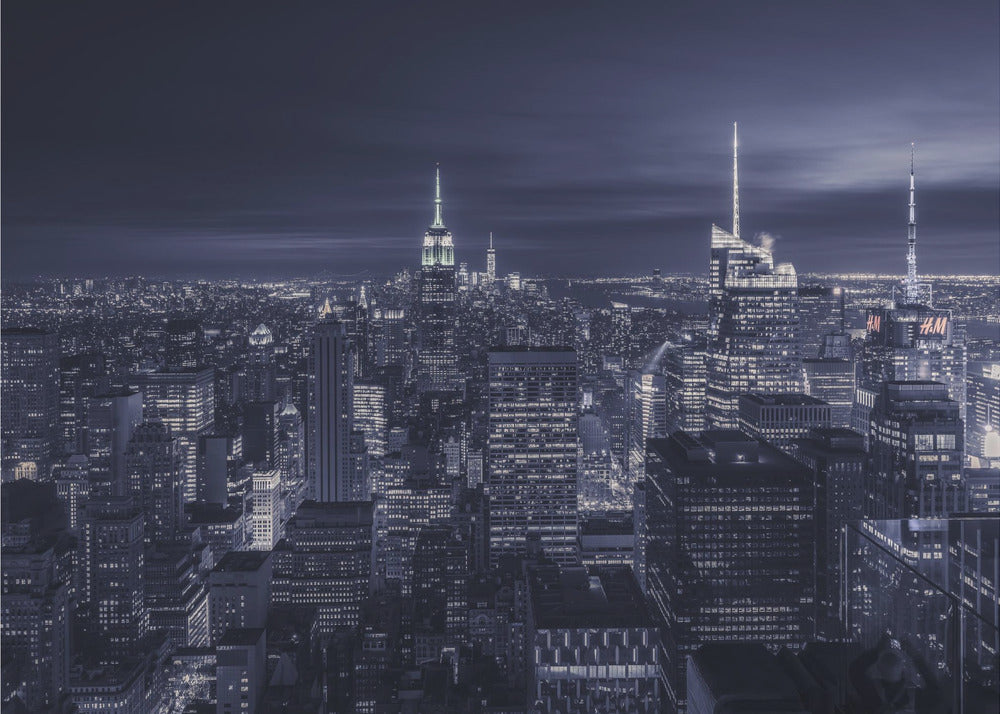 Blue city - Poster / Art Print