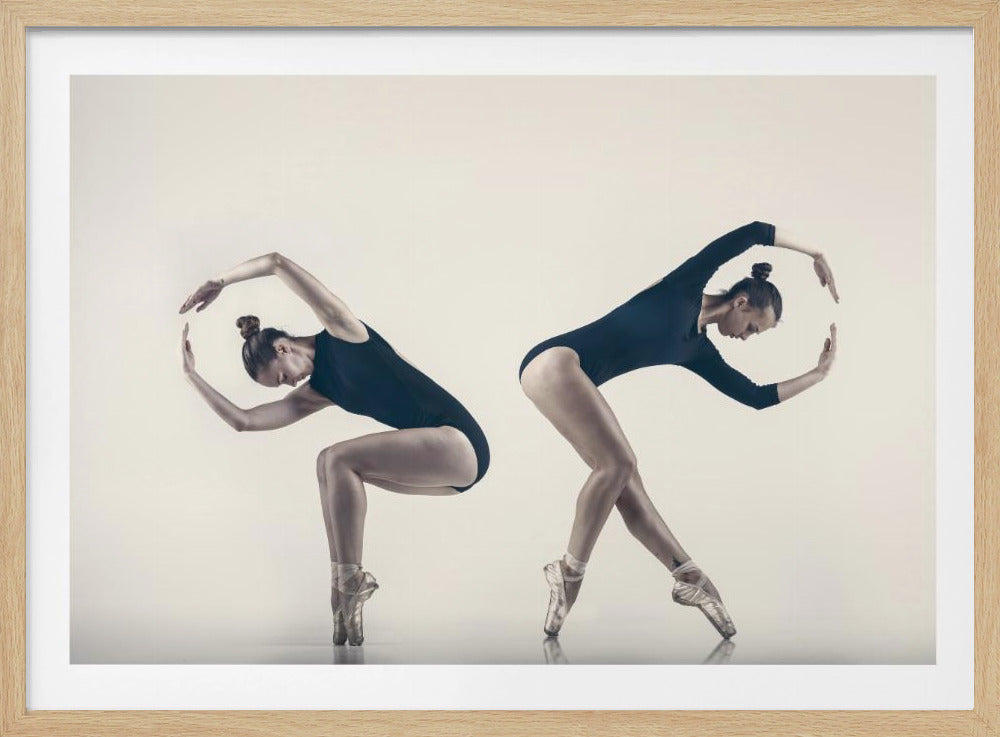 Ballet dancers II - Poster / Art Print