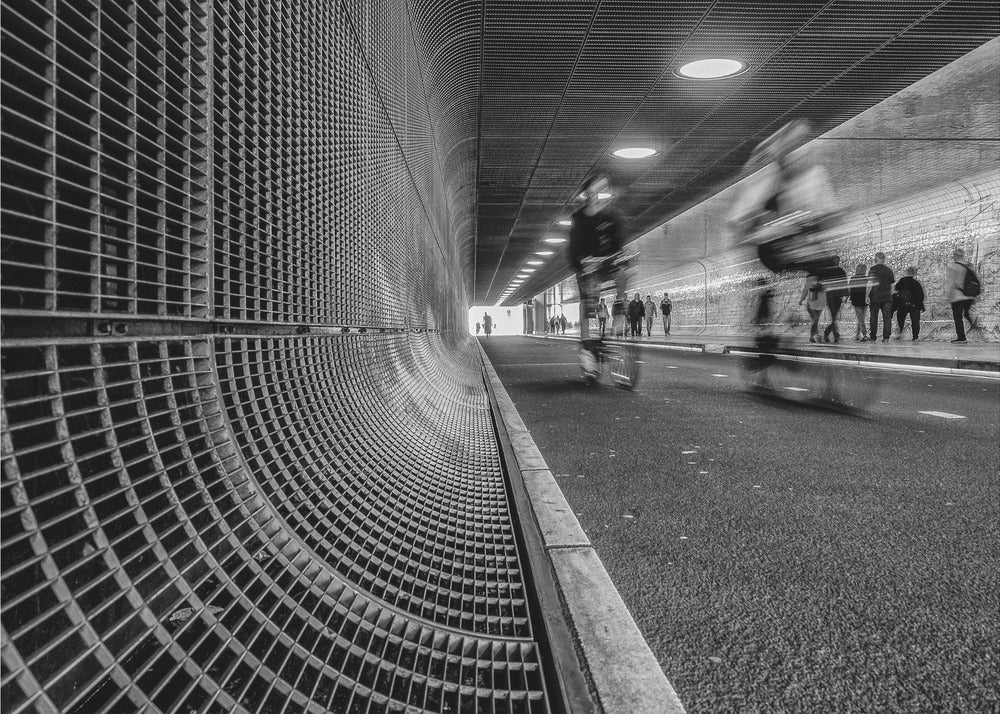 Cyclists - Poster / Art Print