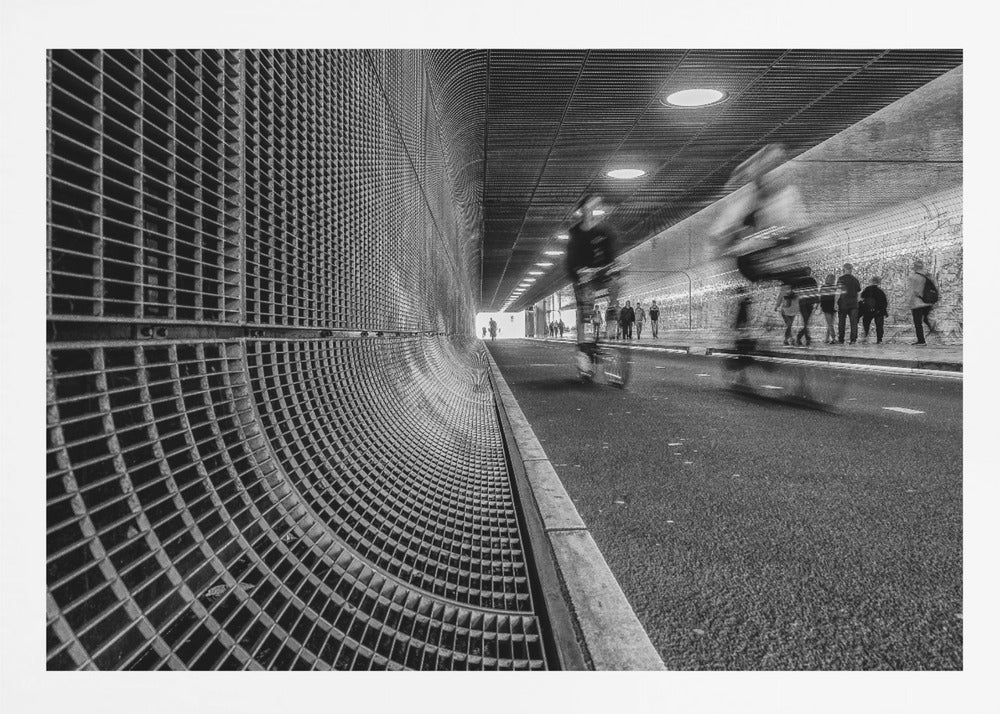 Cyclists - Poster / Art Print