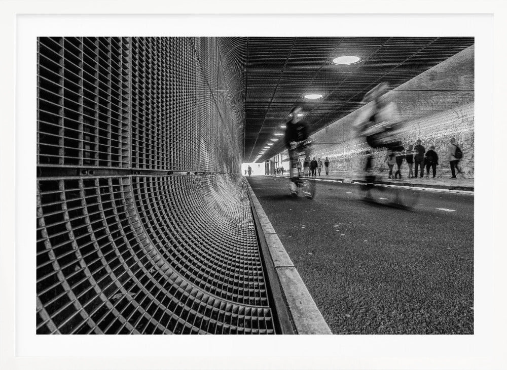 Cyclists - Poster / Art Print