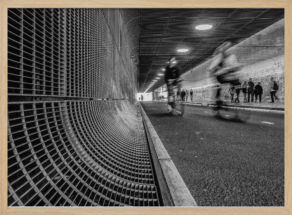 Cyclists - Poster / Art Print