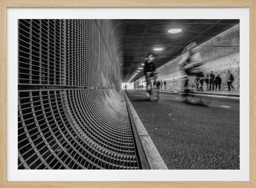 Cyclists - Poster / Art Print