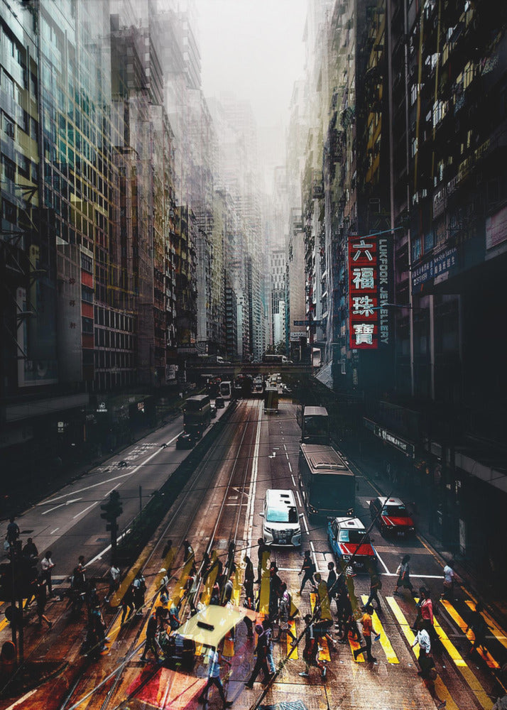 Streets of Hong Kong - Poster / Art Print