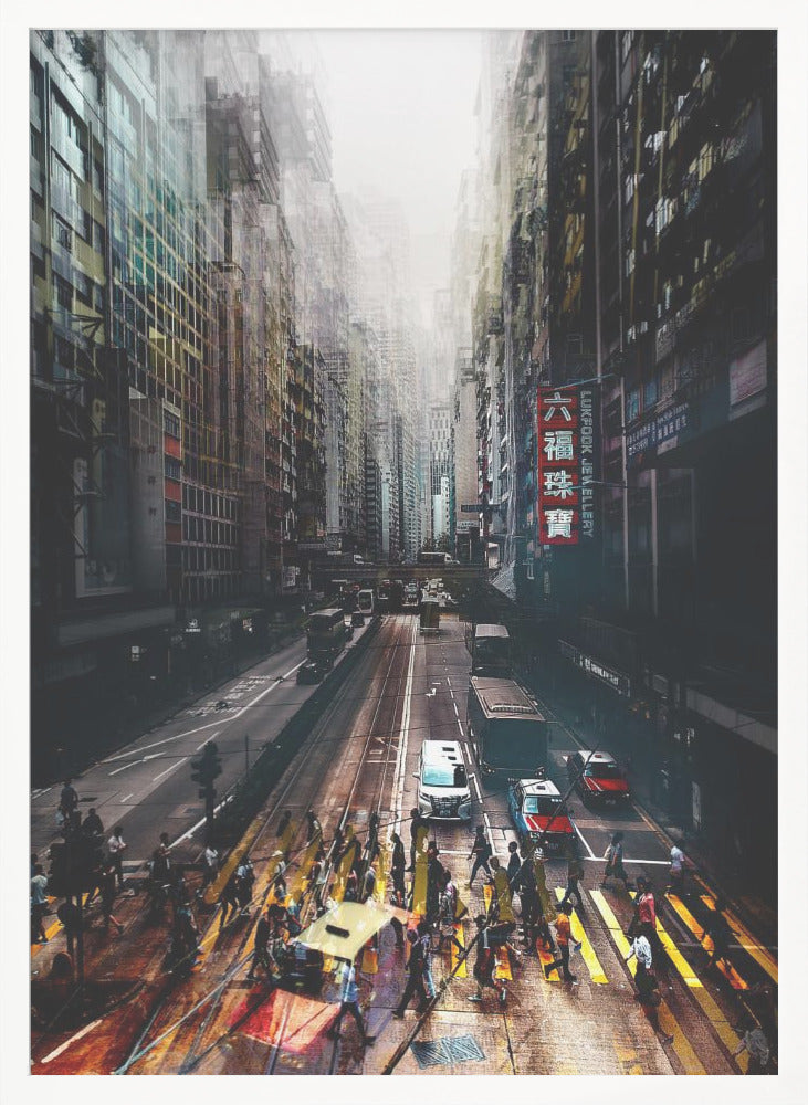 Streets of Hong Kong - Poster / Art Print