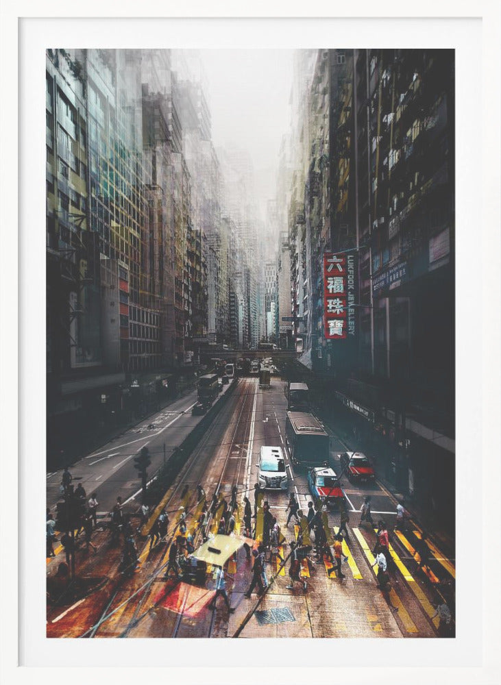 Streets of Hong Kong - Poster / Art Print