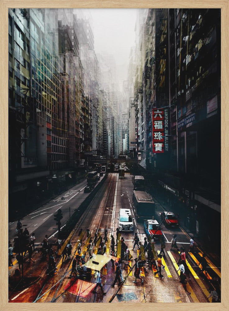 Streets of Hong Kong - Poster / Art Print