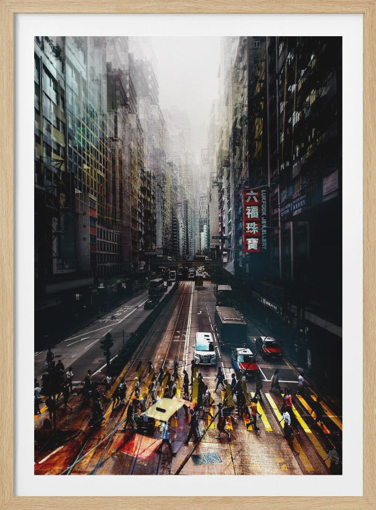 Streets of Hong Kong - Poster / Art Print
