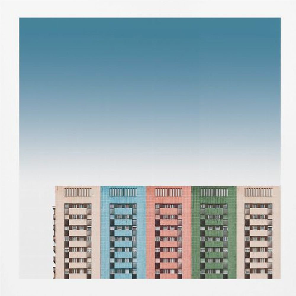 Colored buildings - Poster / Art Print