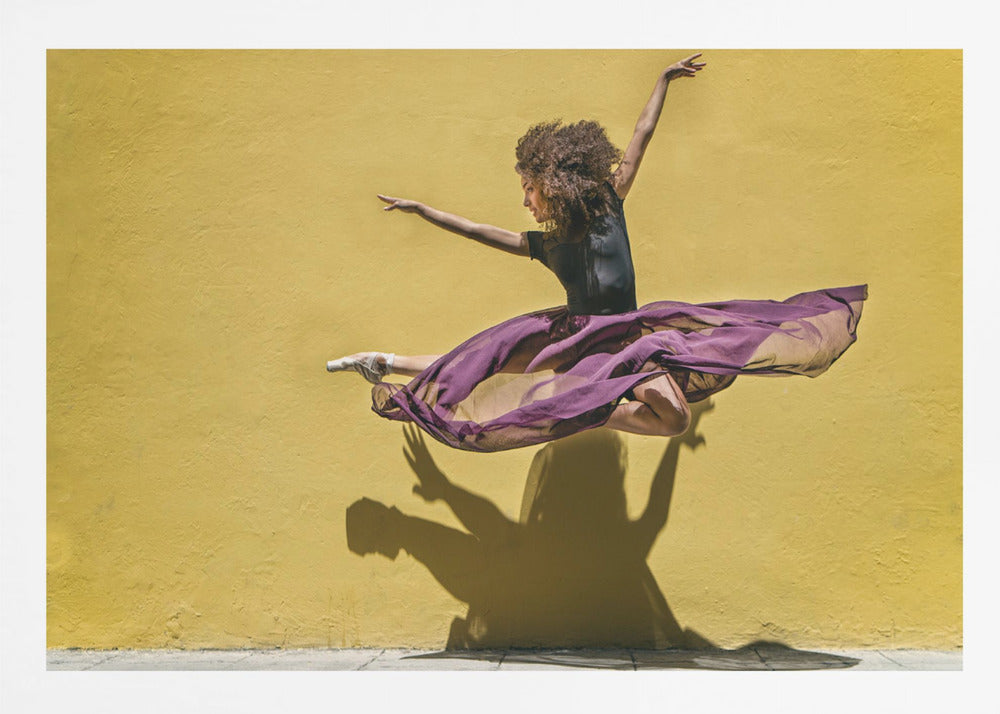 Brenda jumping - Poster / Art Print