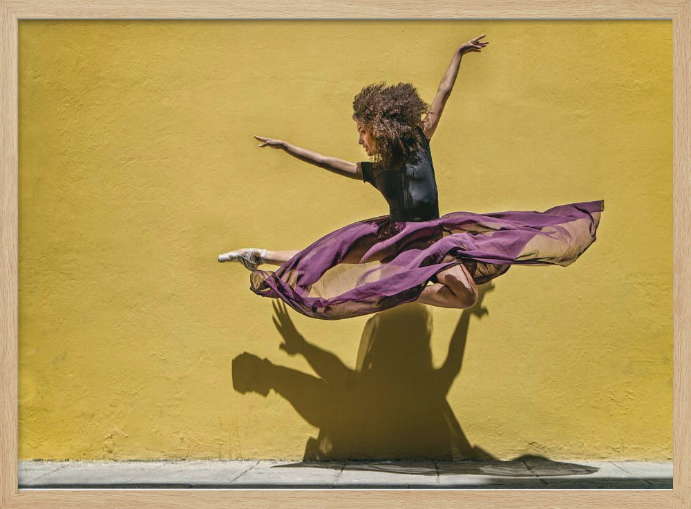 Brenda jumping - Poster / Art Print