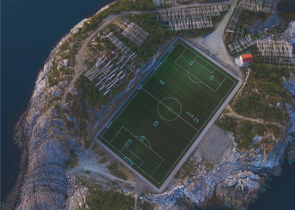 The furthest football field - Poster / Art Print
