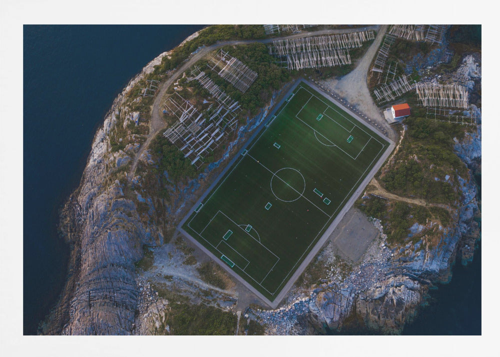 The furthest football field - Poster / Art Print