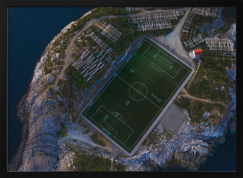 The furthest football field - Poster / Art Print