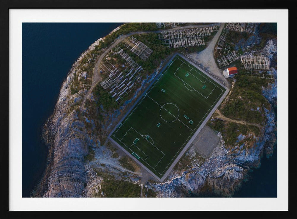 The furthest football field - Poster / Art Print