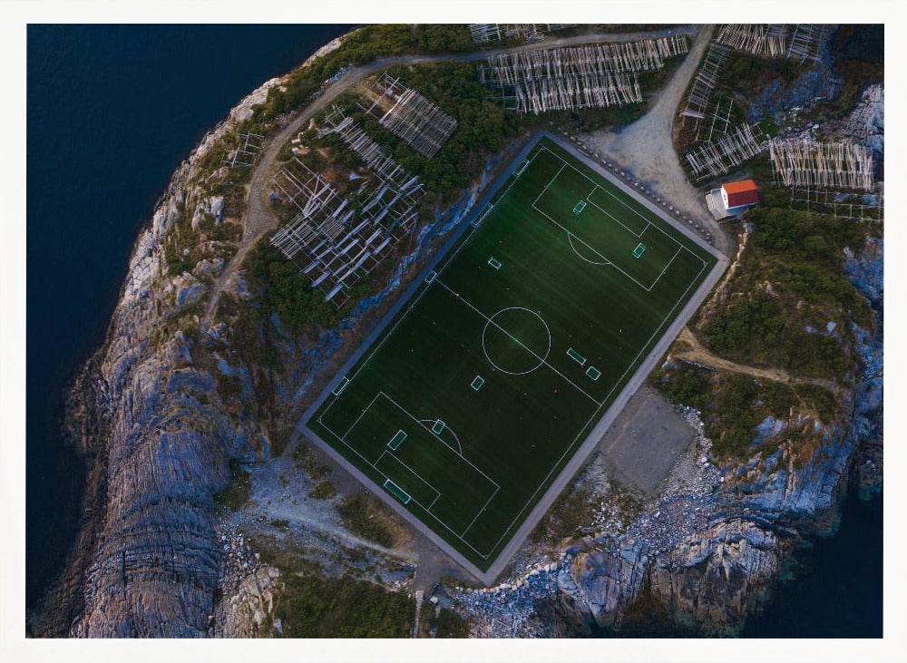 The furthest football field - Poster / Art Print