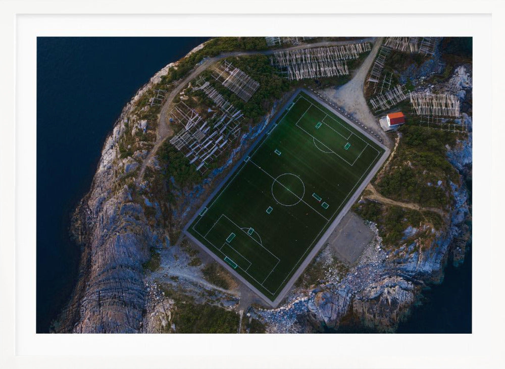 The furthest football field - Poster / Art Print