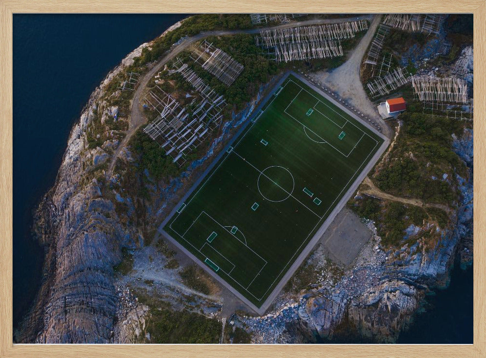 The furthest football field - Poster / Art Print